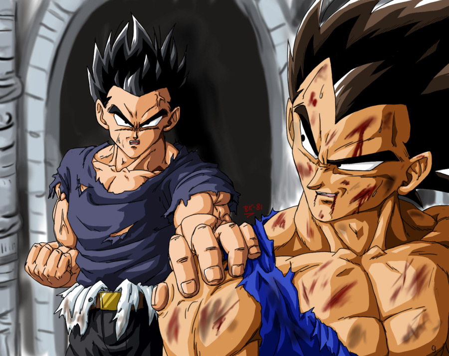 Vegeta Ripped Clothes
